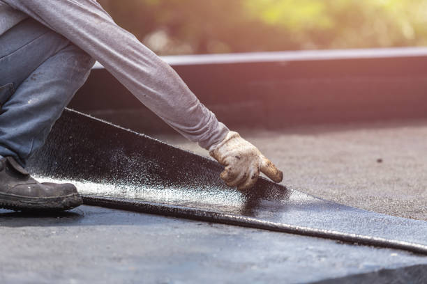Professional Crawl Space Encapsulation technician working in Riverside, NJ